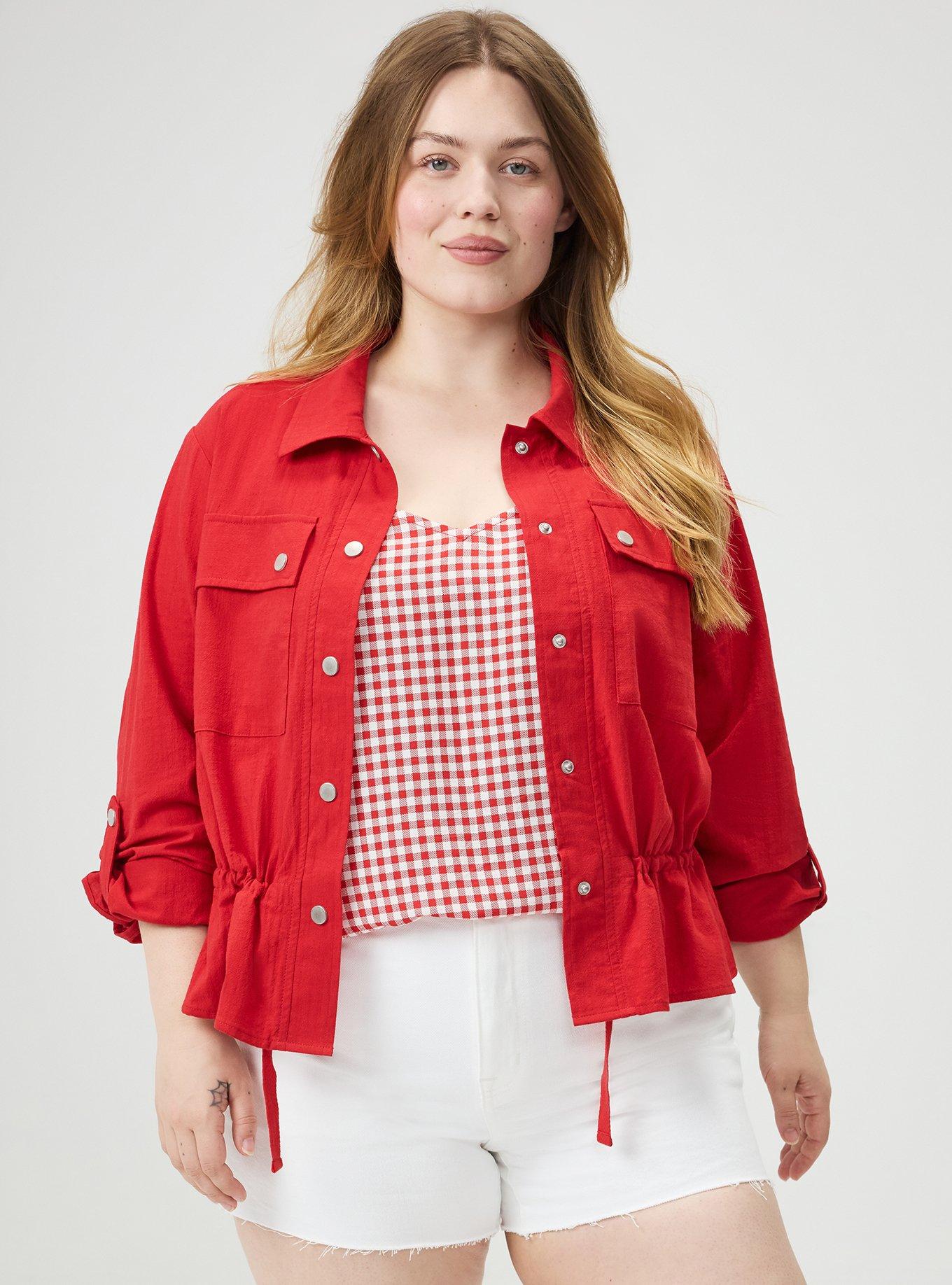 Cinched Utility Shacket, ADRENALINE RUSH, alternate