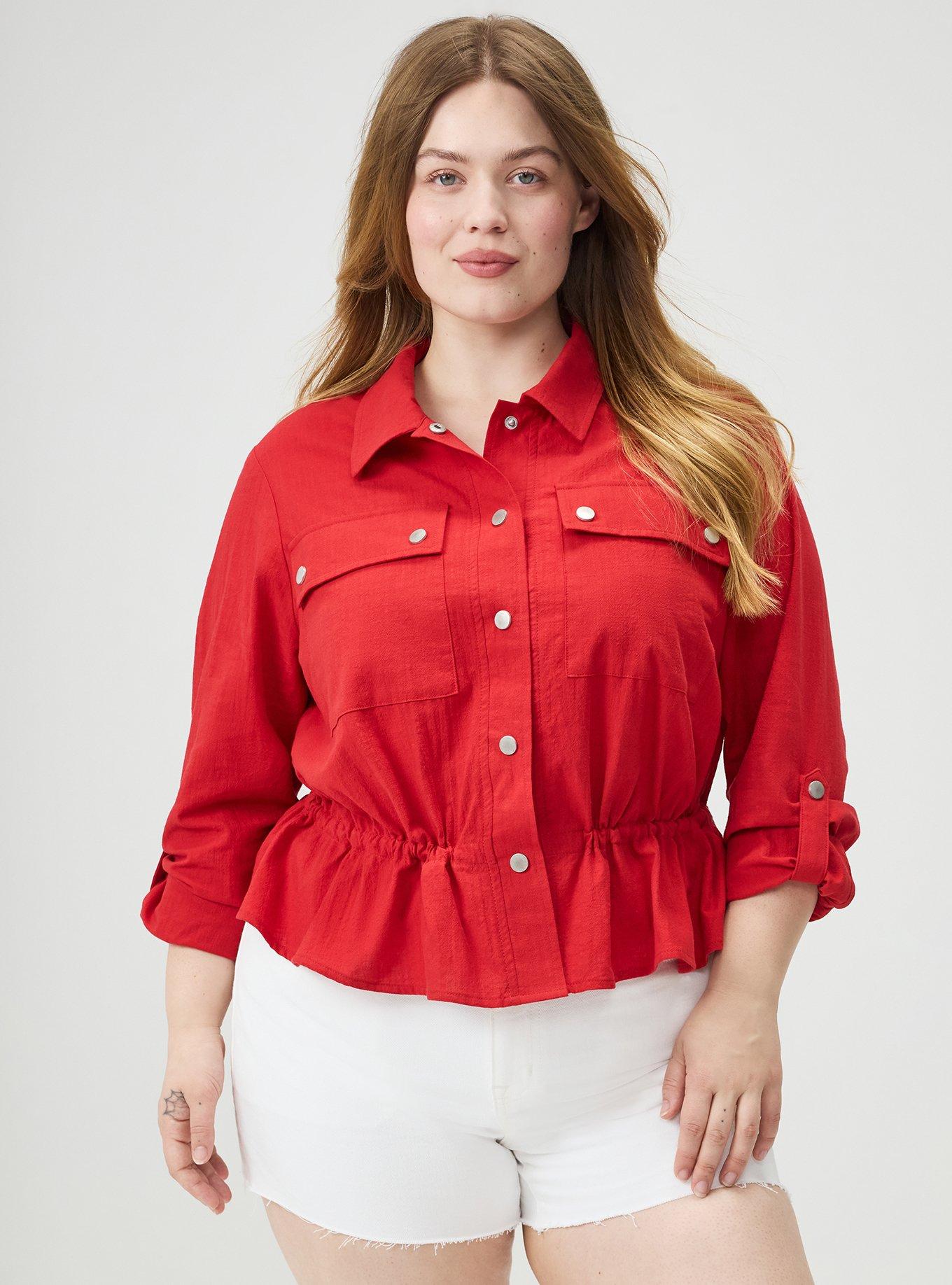 Cinched Utility Shacket, ADRENALINE RUSH, alternate