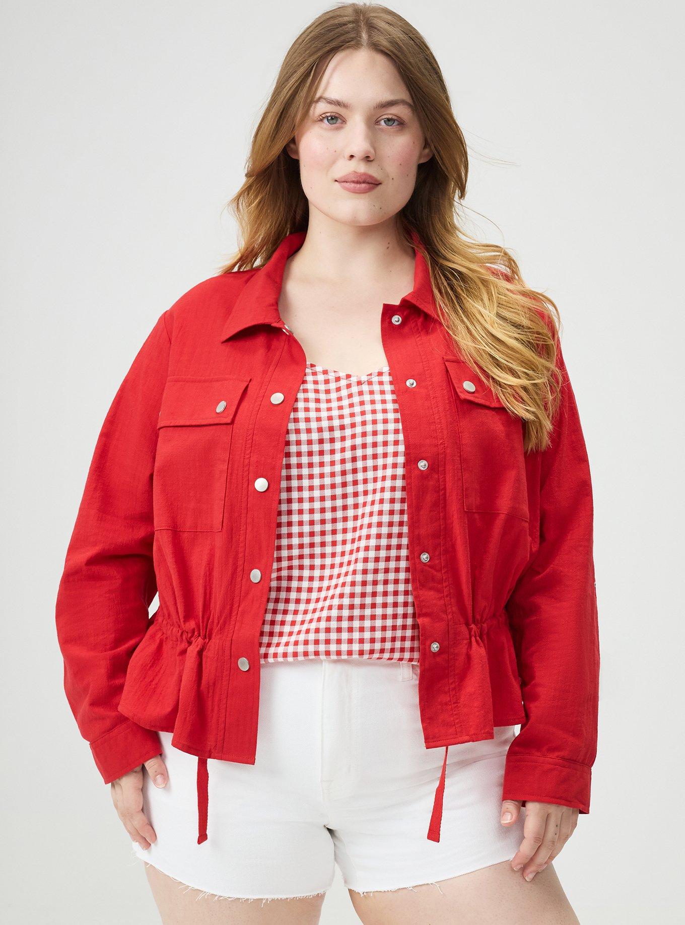 Cinched Utility Shacket, ADRENALINE RUSH, hi-res