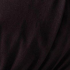 Nightfall Puff Sleeve Corset Mini Dress, DEEP BLACK, swatch