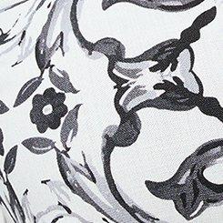 Studio Peasant Crop Top, GOTHIC TILE BLACK, swatch