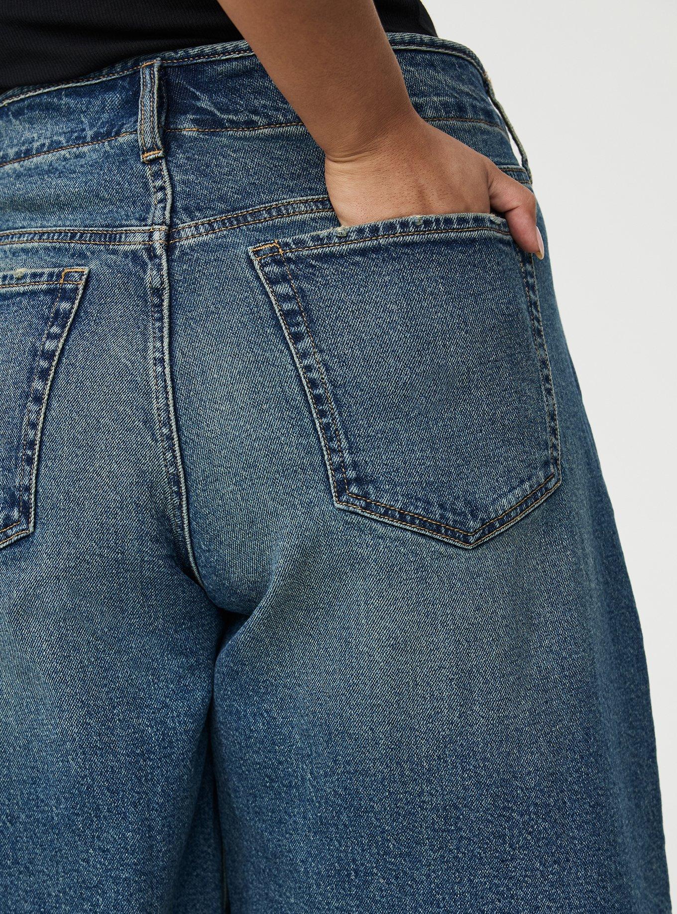 Baggy Denim Jort, RUSTY NAIL, alternate