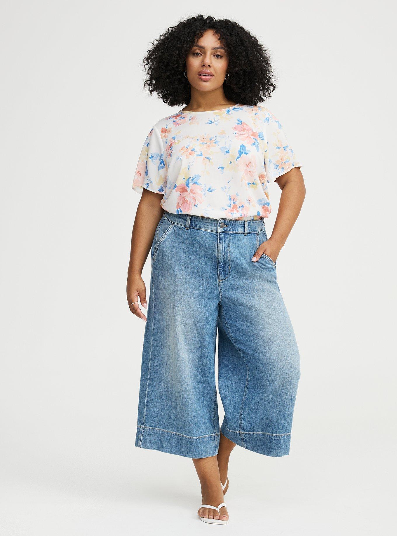 Abbey Challis Top, EXCELL FLORAL MULTI, alternate