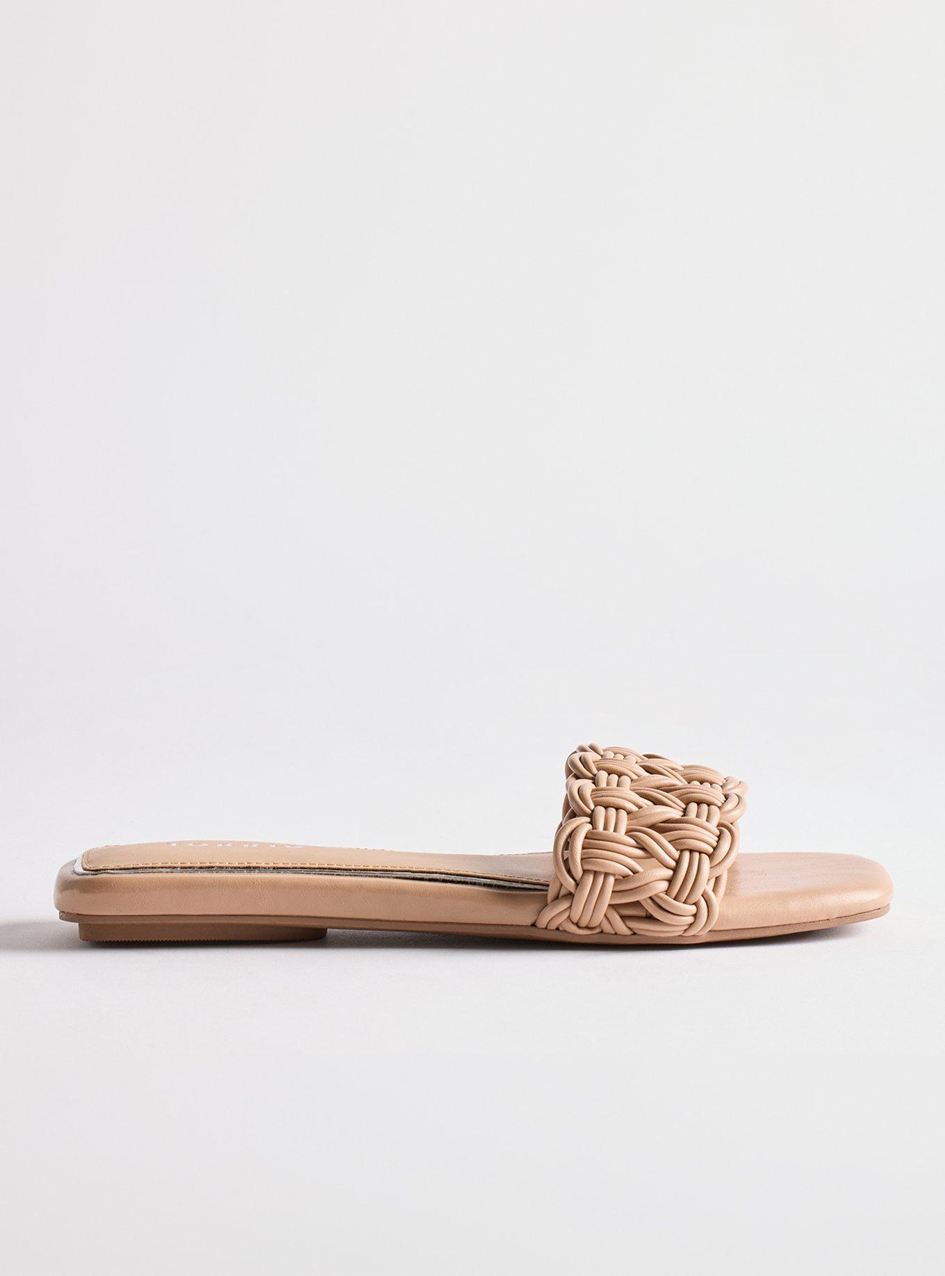 Woven Slide (WW), NUDE, alternate