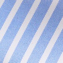 Two Piece Bow Block Heel  (WW), BLUE WHITE STRIPE, swatch