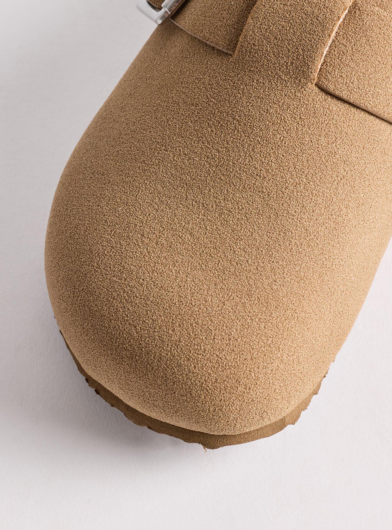 Footbed Clog (WW), TAUPE, alternate