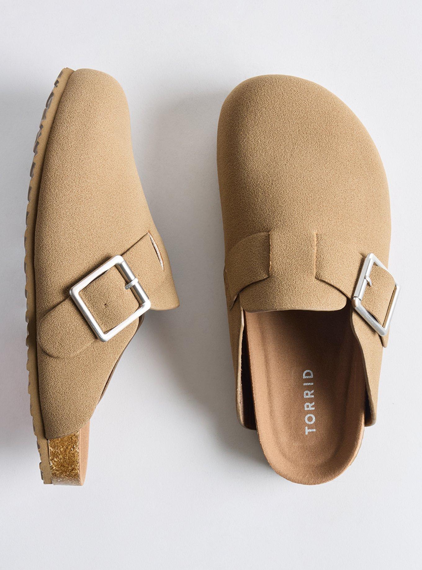 Footbed Clog (WW), TAUPE, hi-res