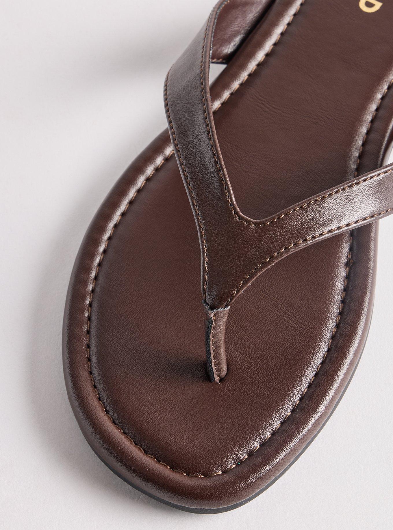 Flip Flop (W), DARK BROWN, alternate