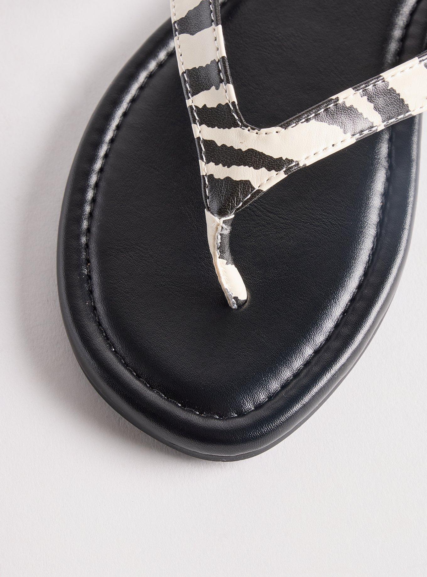 Flip Flop (W), ZEBRA BLACK, alternate