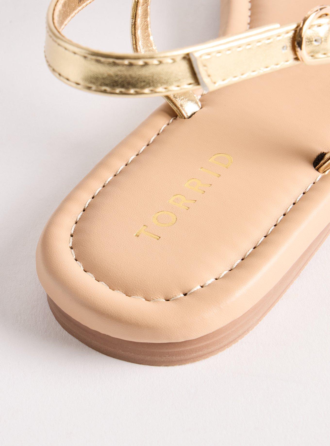 Sea Life T-Strap Sandal (WW), GOLD, alternate