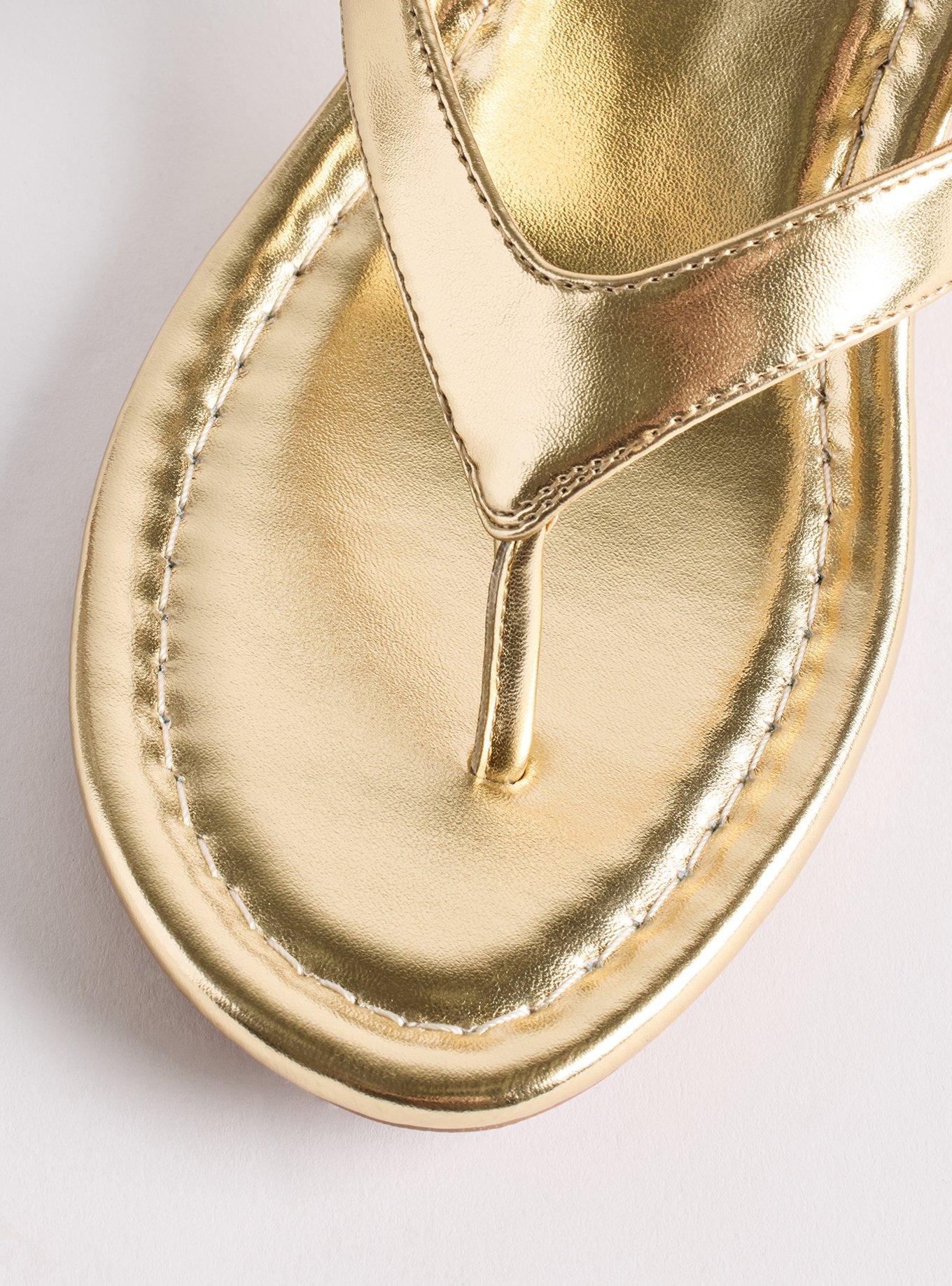 Thong Heel (WW), GOLD, alternate