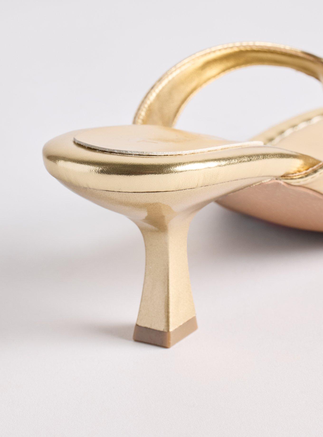 Thong Heel (WW), GOLD, alternate