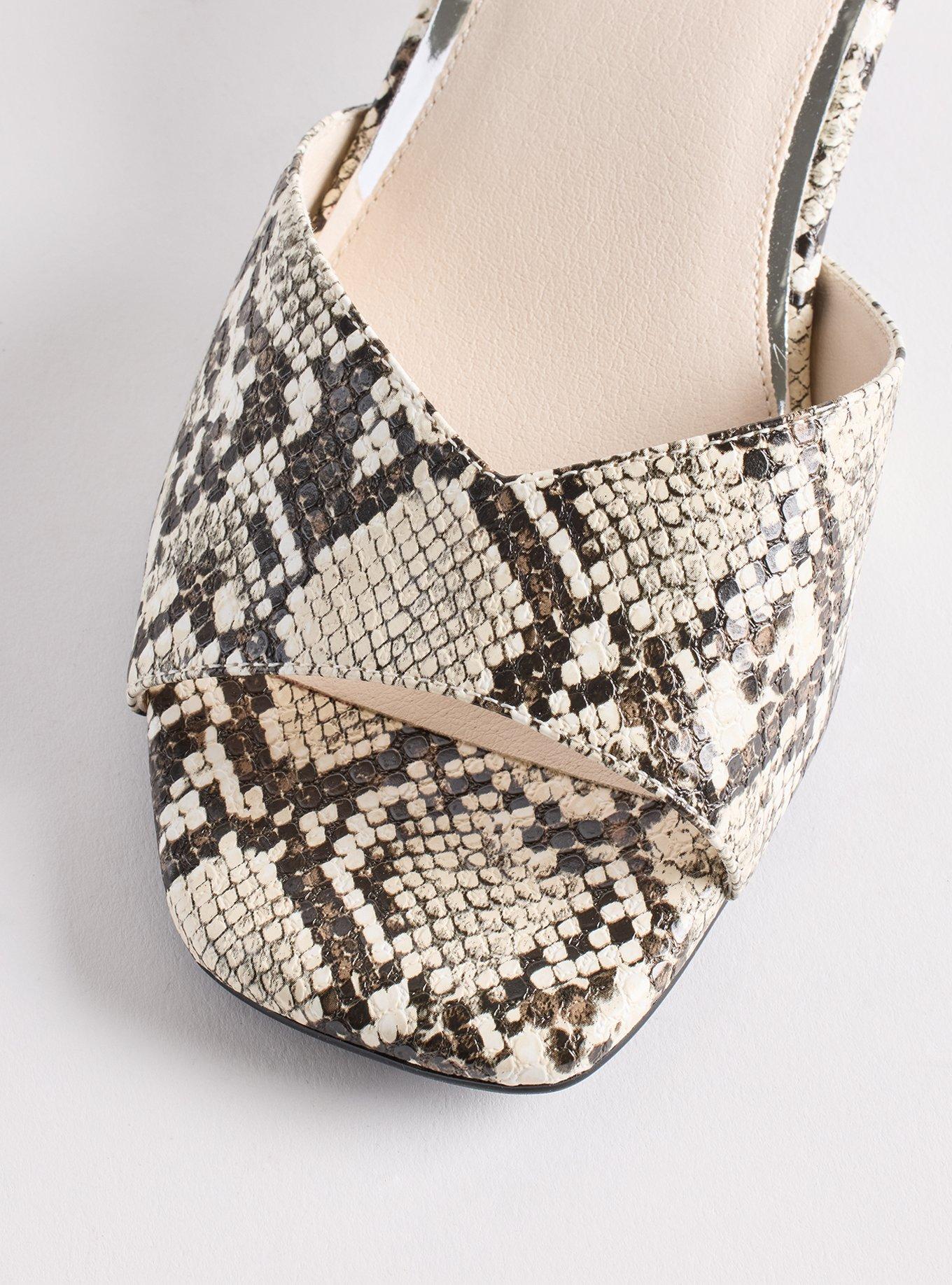 Kitten Heel Mule (WW), SNAKE, alternate