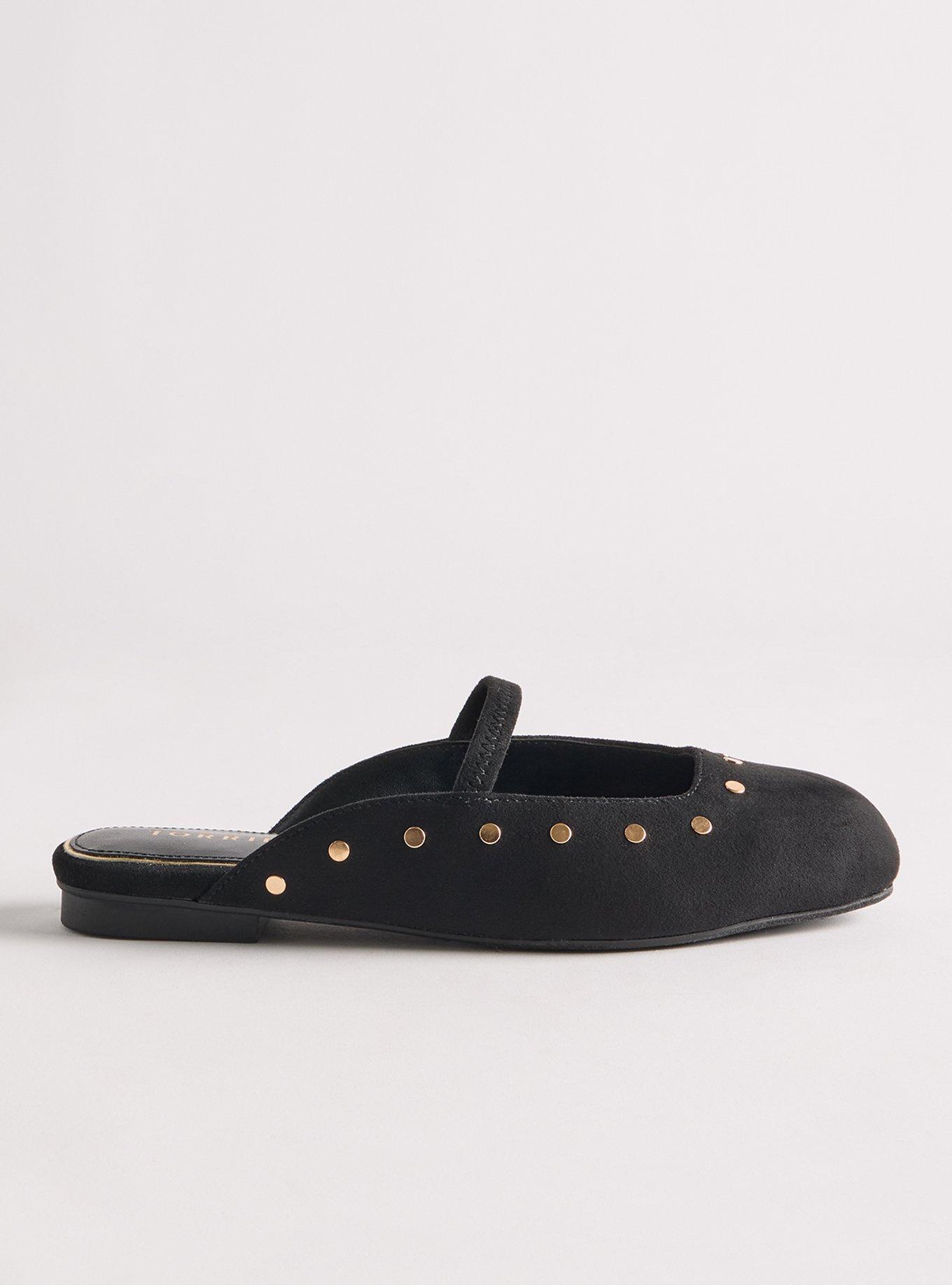 Studded Mary Jane Mule (WW), BLACK, alternate