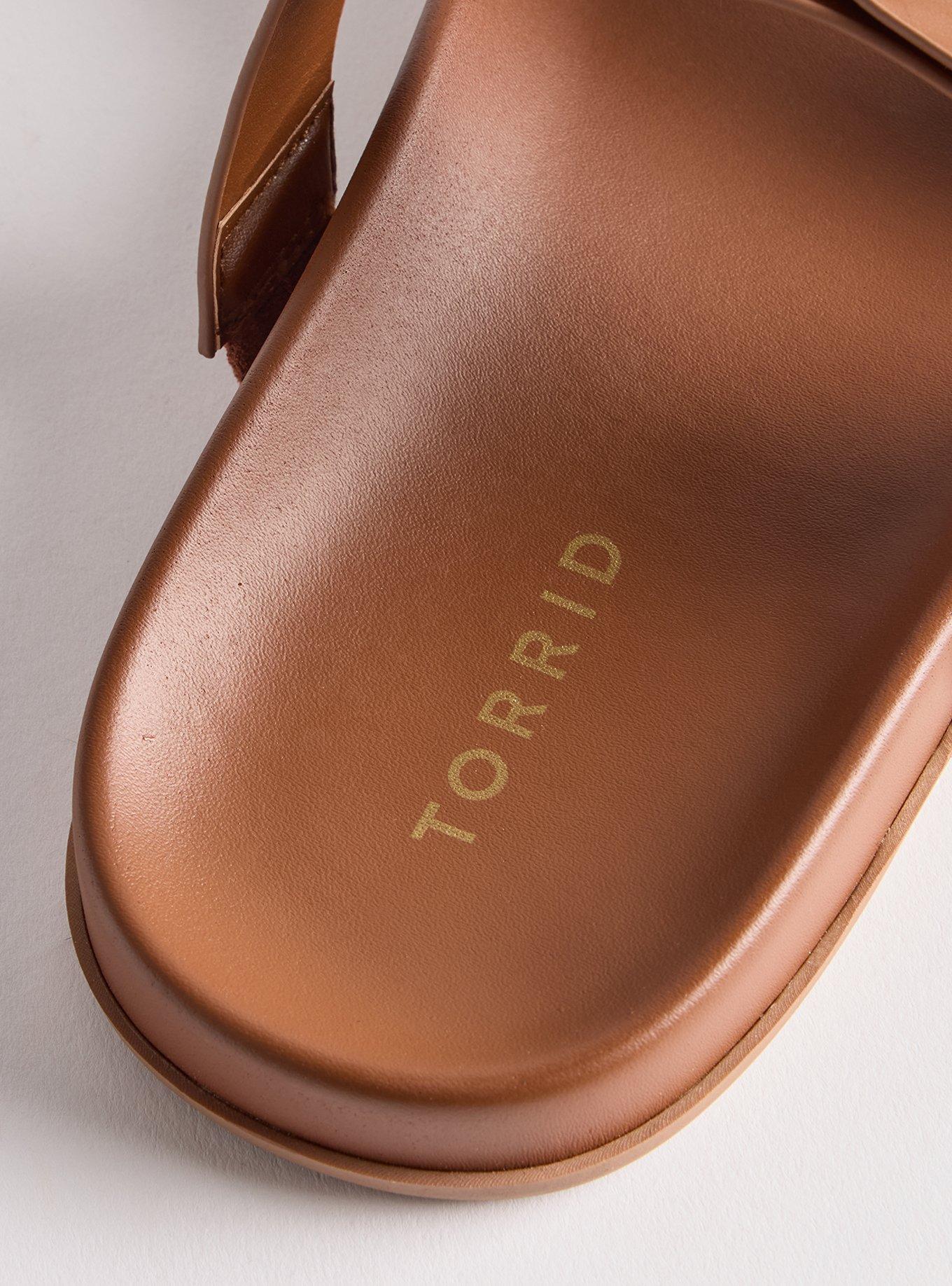 Bow Footbed Slide (WW), COGNAC, alternate