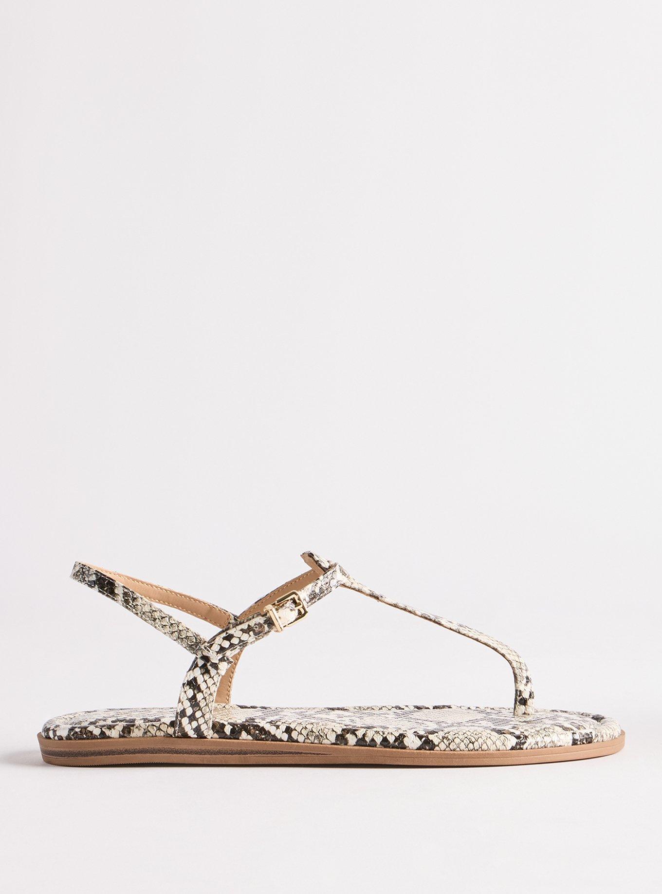 T-Strap Sandal (WW), SNAKE, alternate