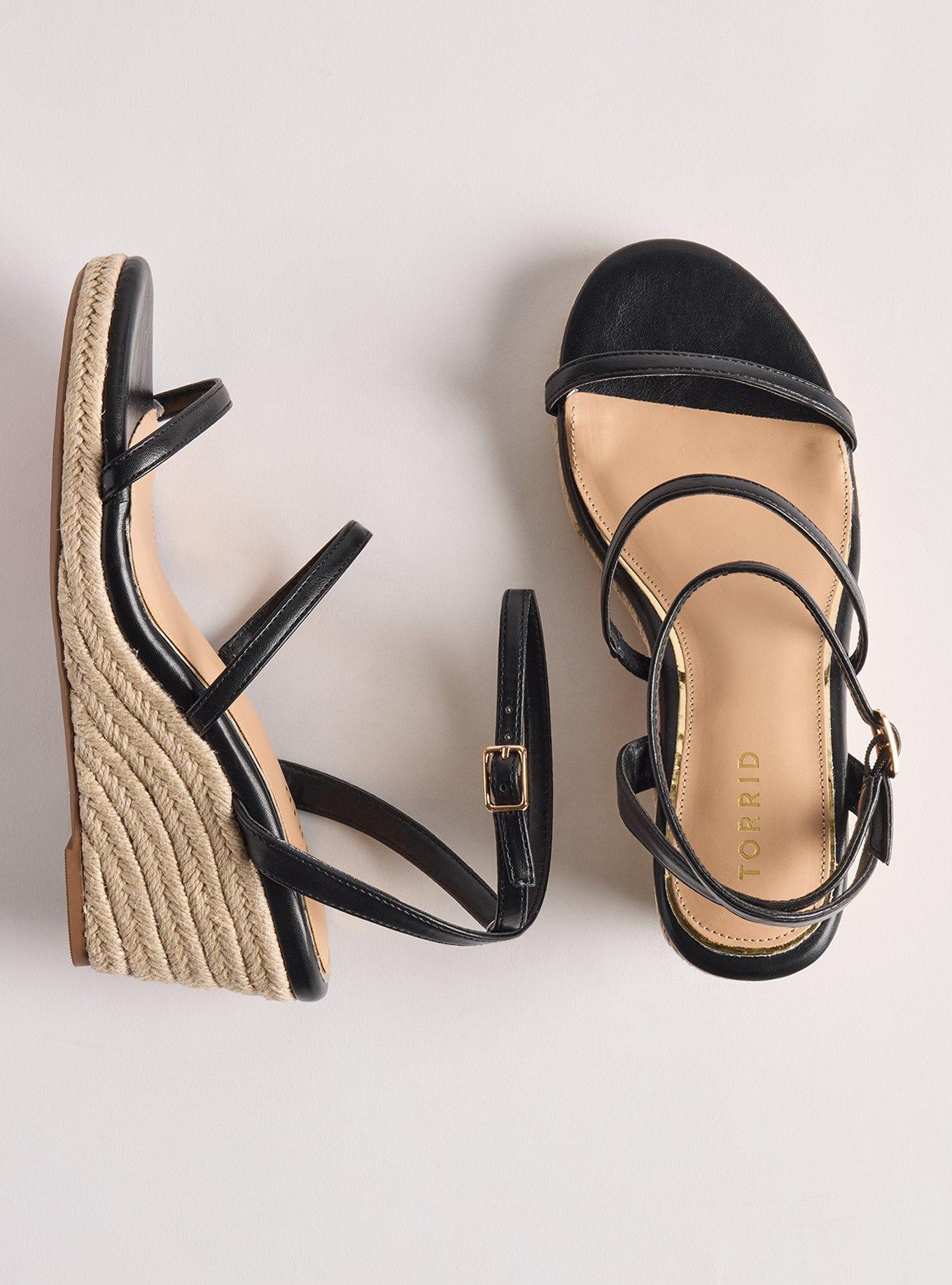 Espadrille Wedge (WW), BLACK, hi-res