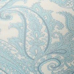 Mesh Flutter Sleeve Babydoll Top, FRENCH PAISLEY BLUE, swatch
