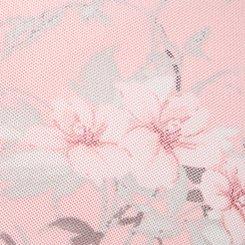 Mesh Flutter Sleeve Babydoll Top, LOLLA FLORAL PINK, swatch