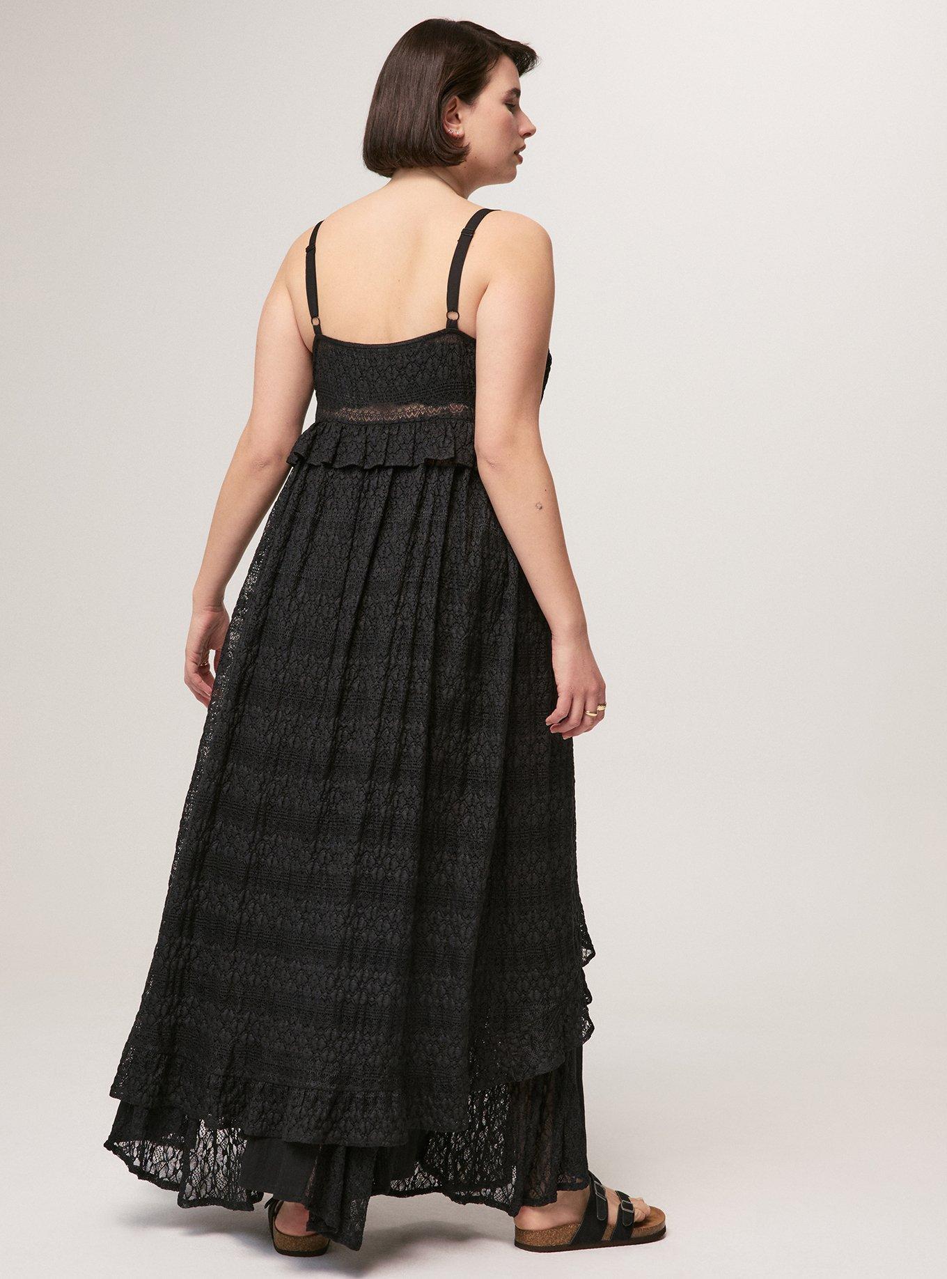 Festi Tie-Front Lace Tunic, PHANTOM, alternate