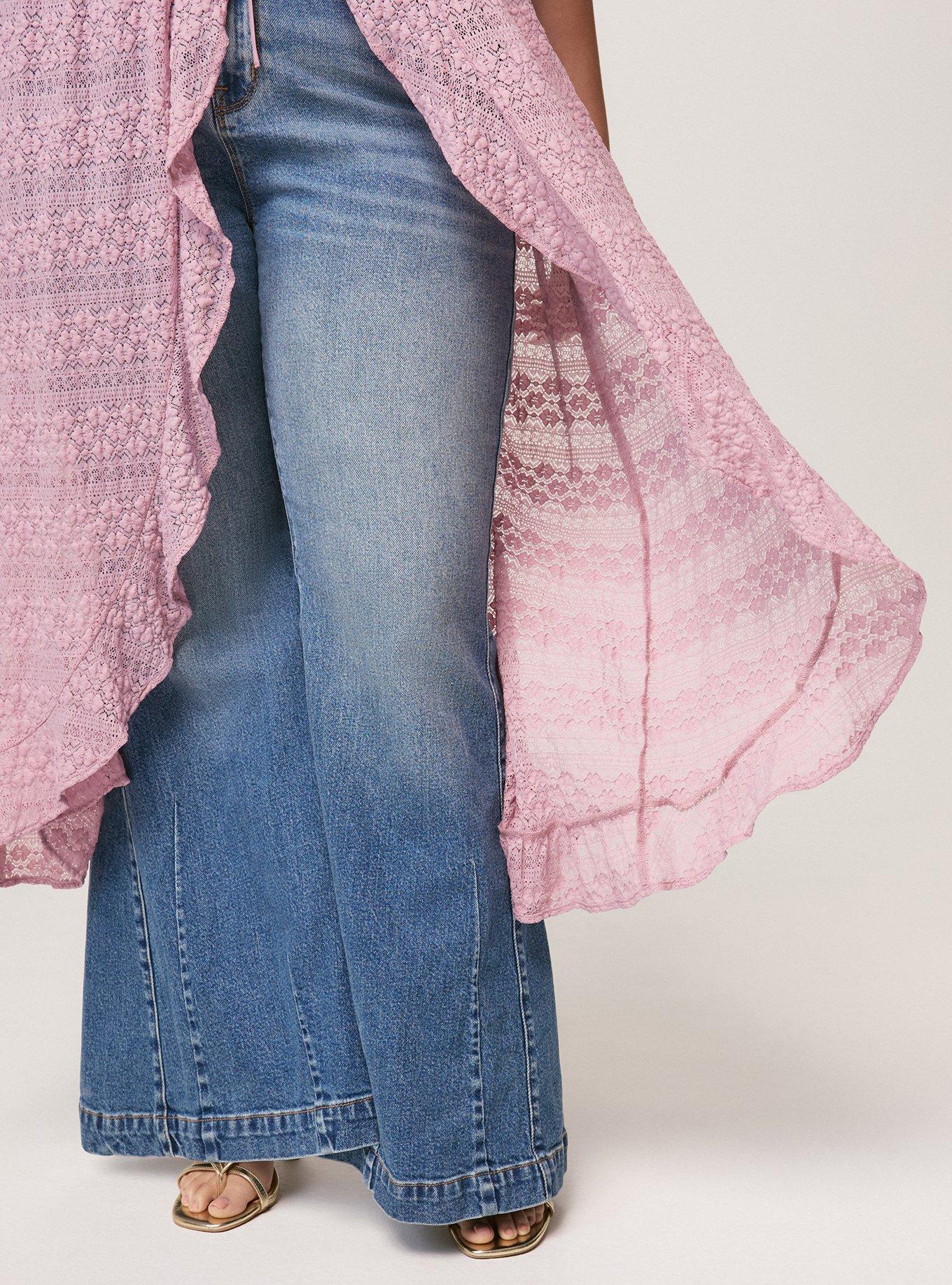 Festi V-Neck Hi-Low Tunic, MAUVE SHADOWS, alternate