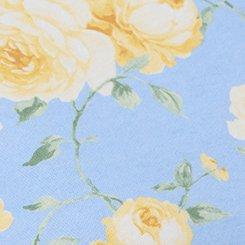 French Terry Drop Shoulder Sweatshirt, ROMANCE FLORAL BLUE, swatch