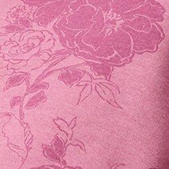 French Terry Drop Shoulder Sweatshirt, SUZY FLORAL MAUVE, swatch