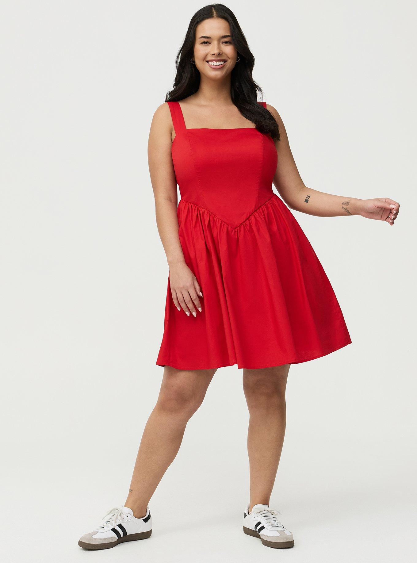 Basque Waist Mini Dress, ADRENALINE RUSH, hi-res