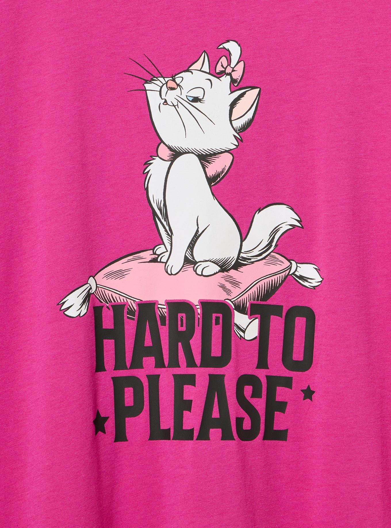 The Aristocats Marie Classic Cotton Crew Tee, ARISTOCAT FUSCHIA RED, alternate