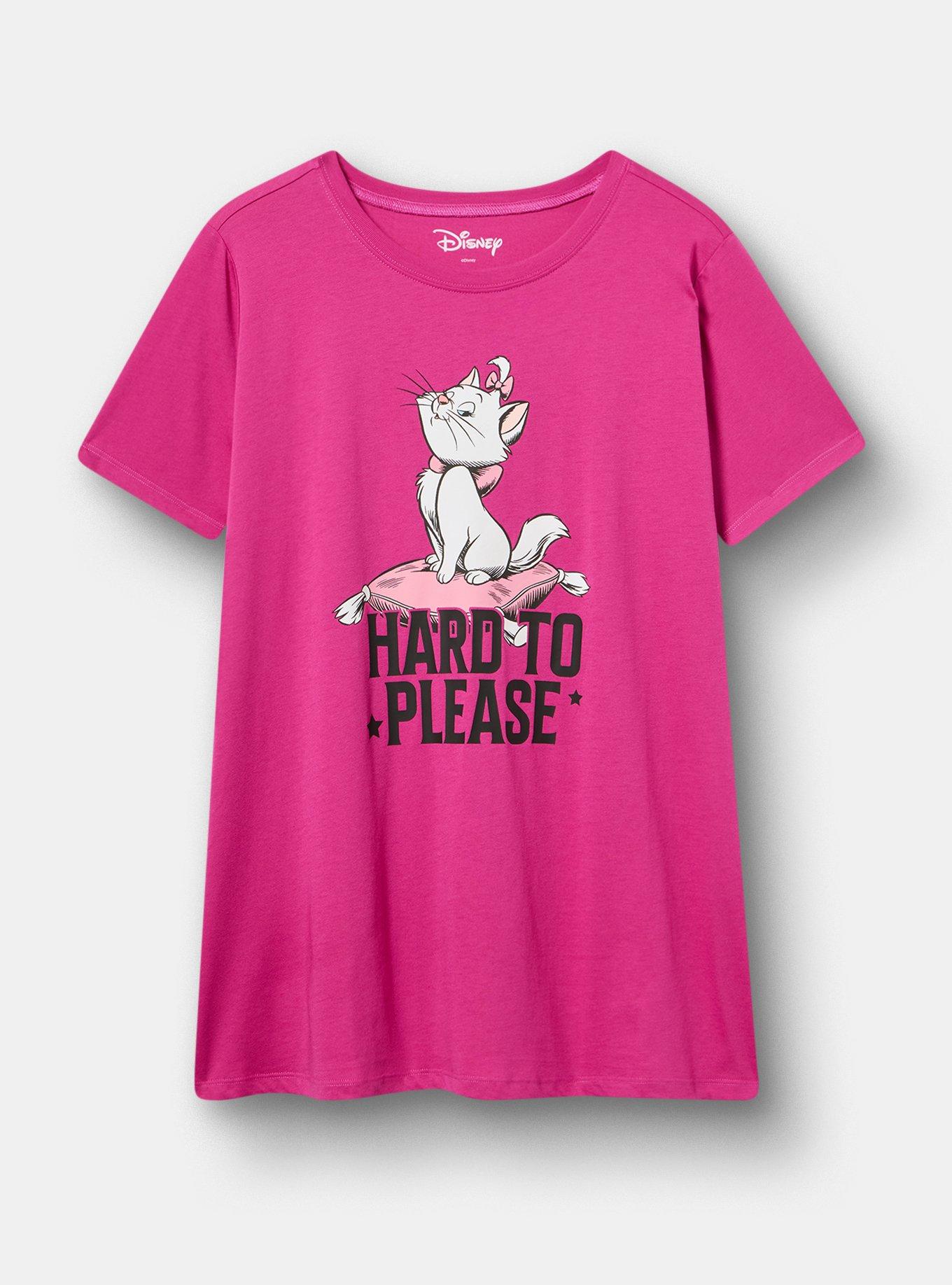 The Aristocats Marie Classic Cotton Crew Tee, ARISTOCAT FUSCHIA RED, hi-res