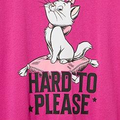 The Aristocats Marie Classic Cotton Crew Tee, ARISTOCAT FUSCHIA RED, swatch
