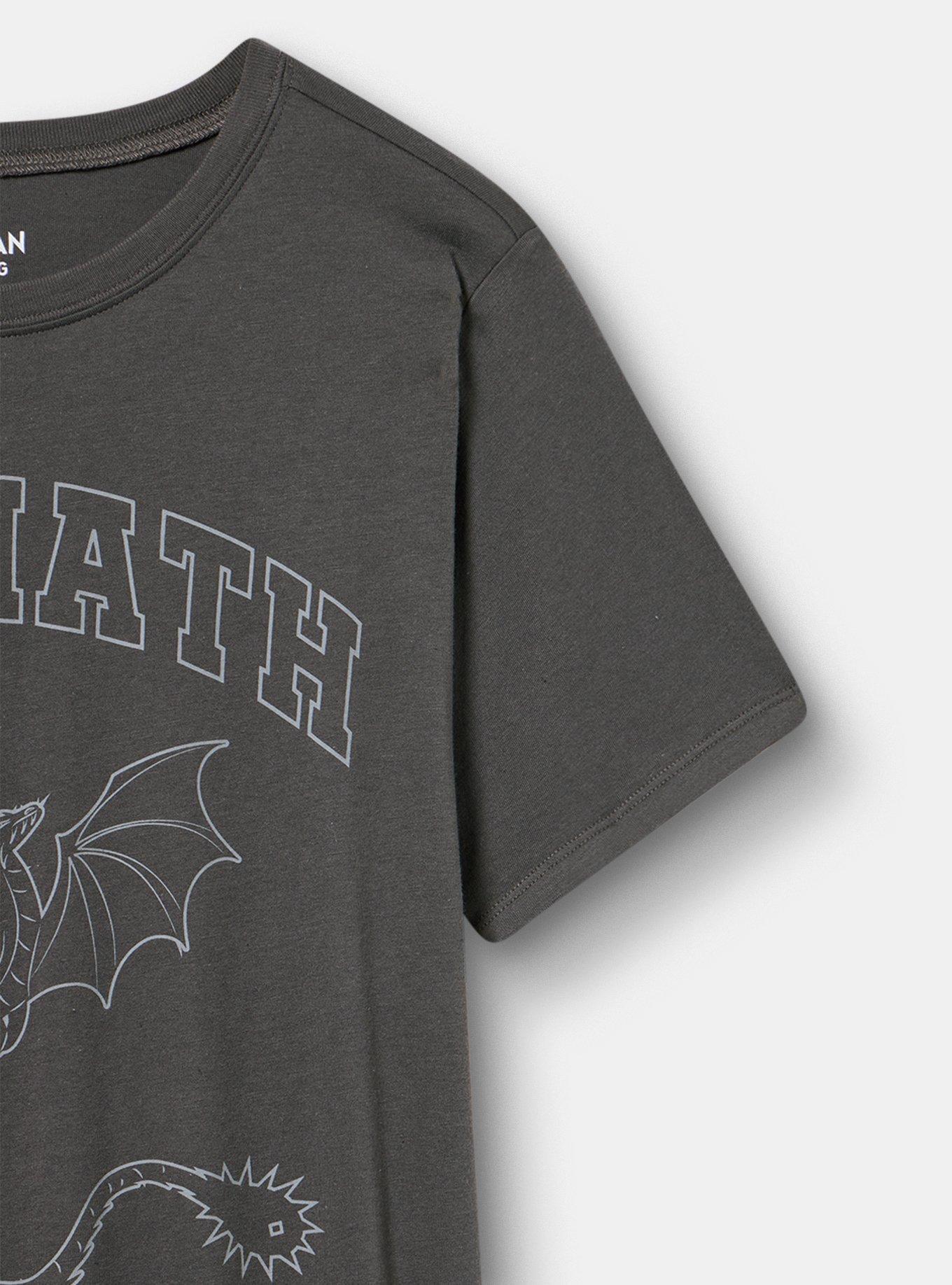 Empyrean Classic Cotton Jersey Tee, BASGIATH VINTAGE BLACK, alternate