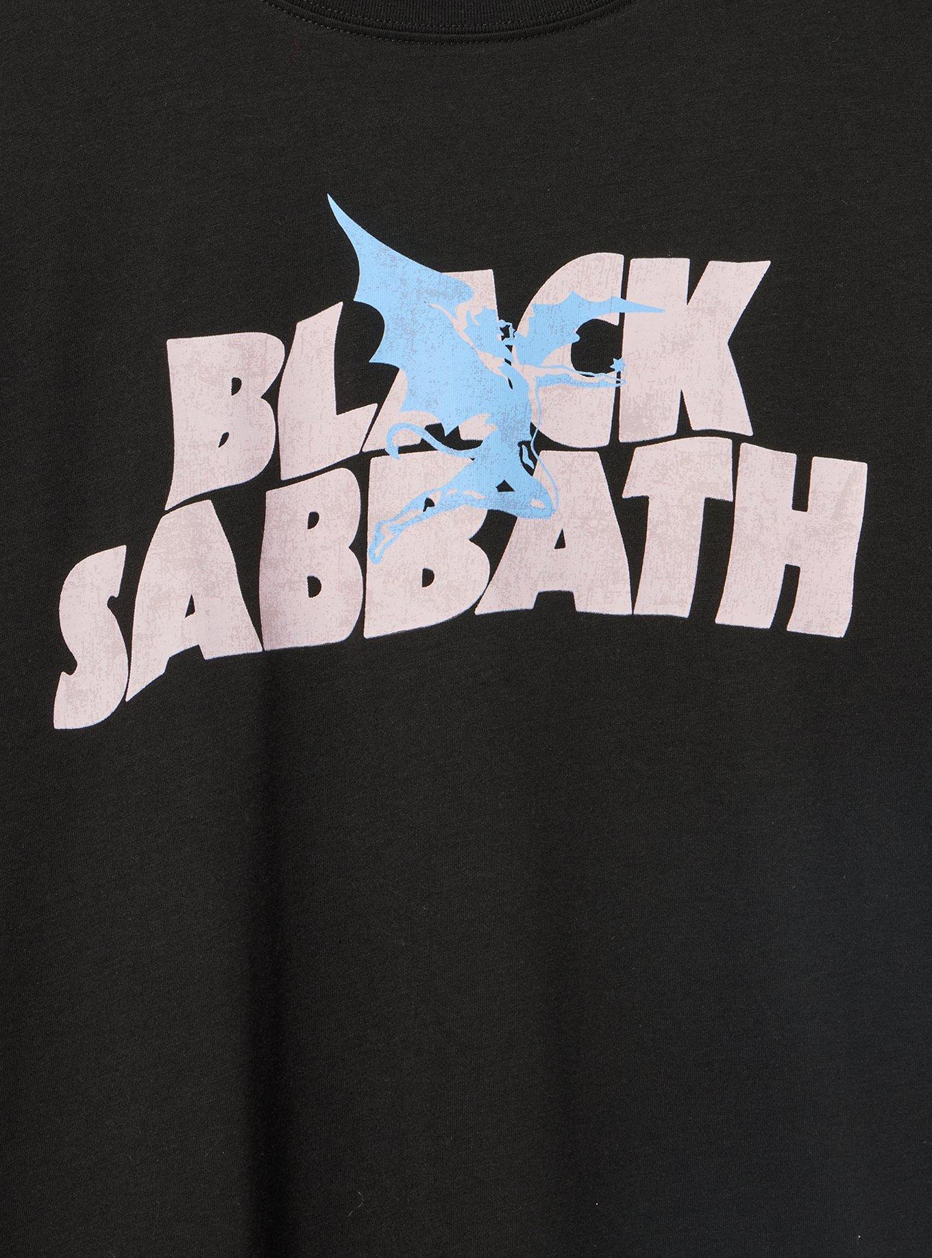 Black Sabbath Classic Cotton Crew Tee, BLACK SABBATH BLACK, alternate