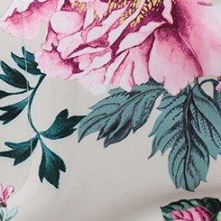 Studio Trouser Skirt, BRANCH GARDEN FLORAL BEIGE, swatch