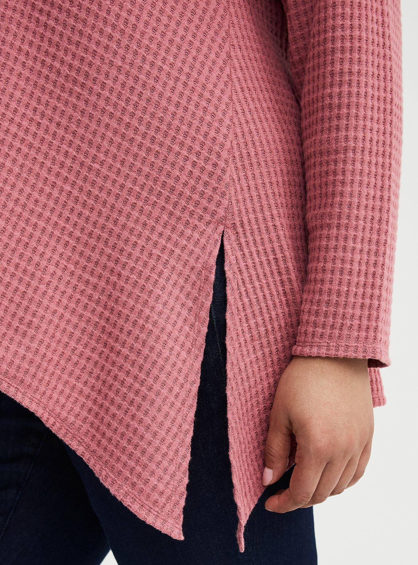 Brushed Waffle Sharkbite Top, MESA ROSE, alternate