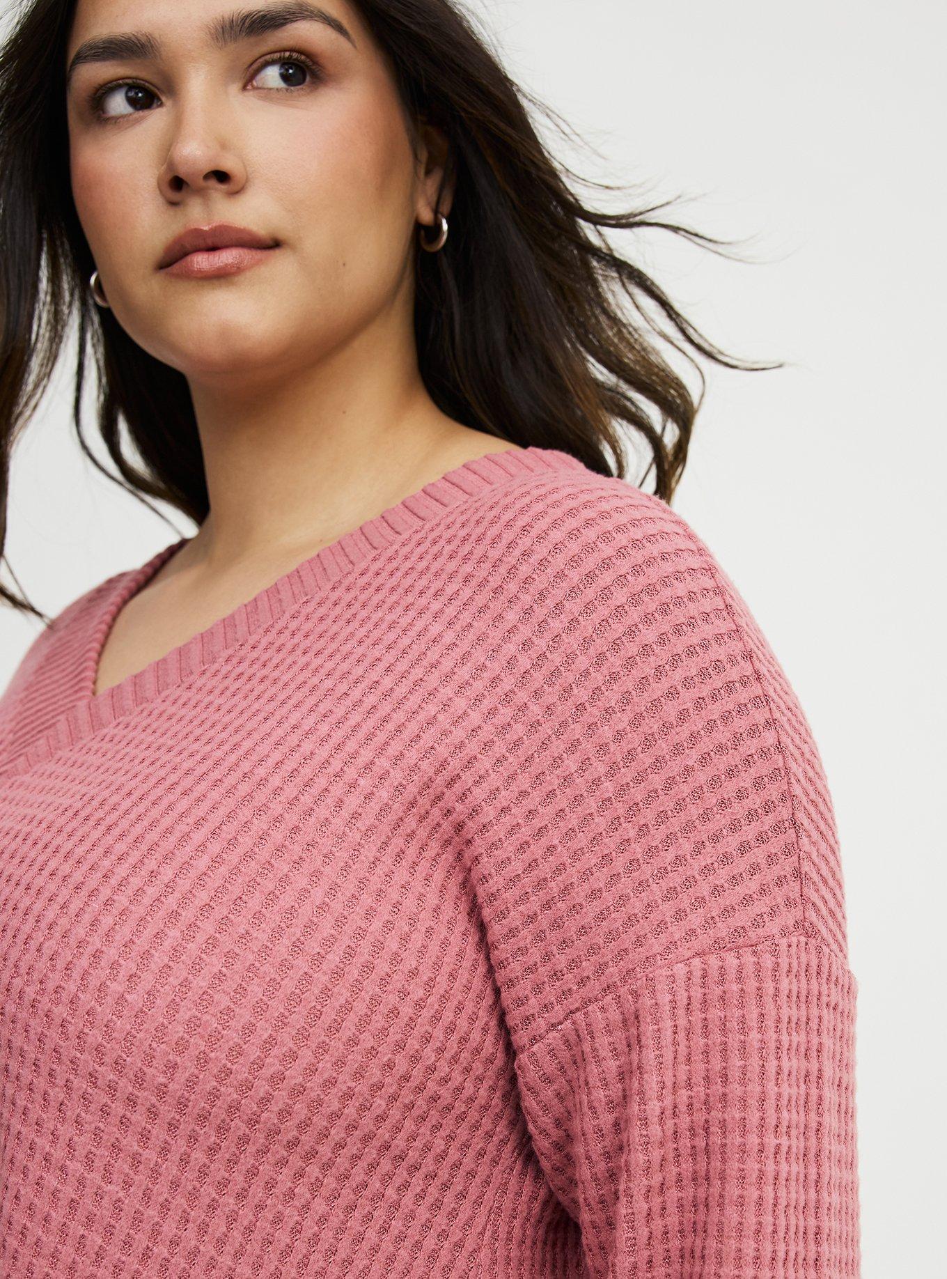 Brushed Waffle Sharkbite Top, MESA ROSE, alternate