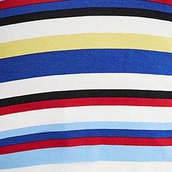 Super Soft V-Neck Hi-Low Tunic, PATRIOT STRIPES MULTI, swatch