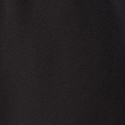 Nightfall Button Front Bow Top, DEEP BLACK, swatch