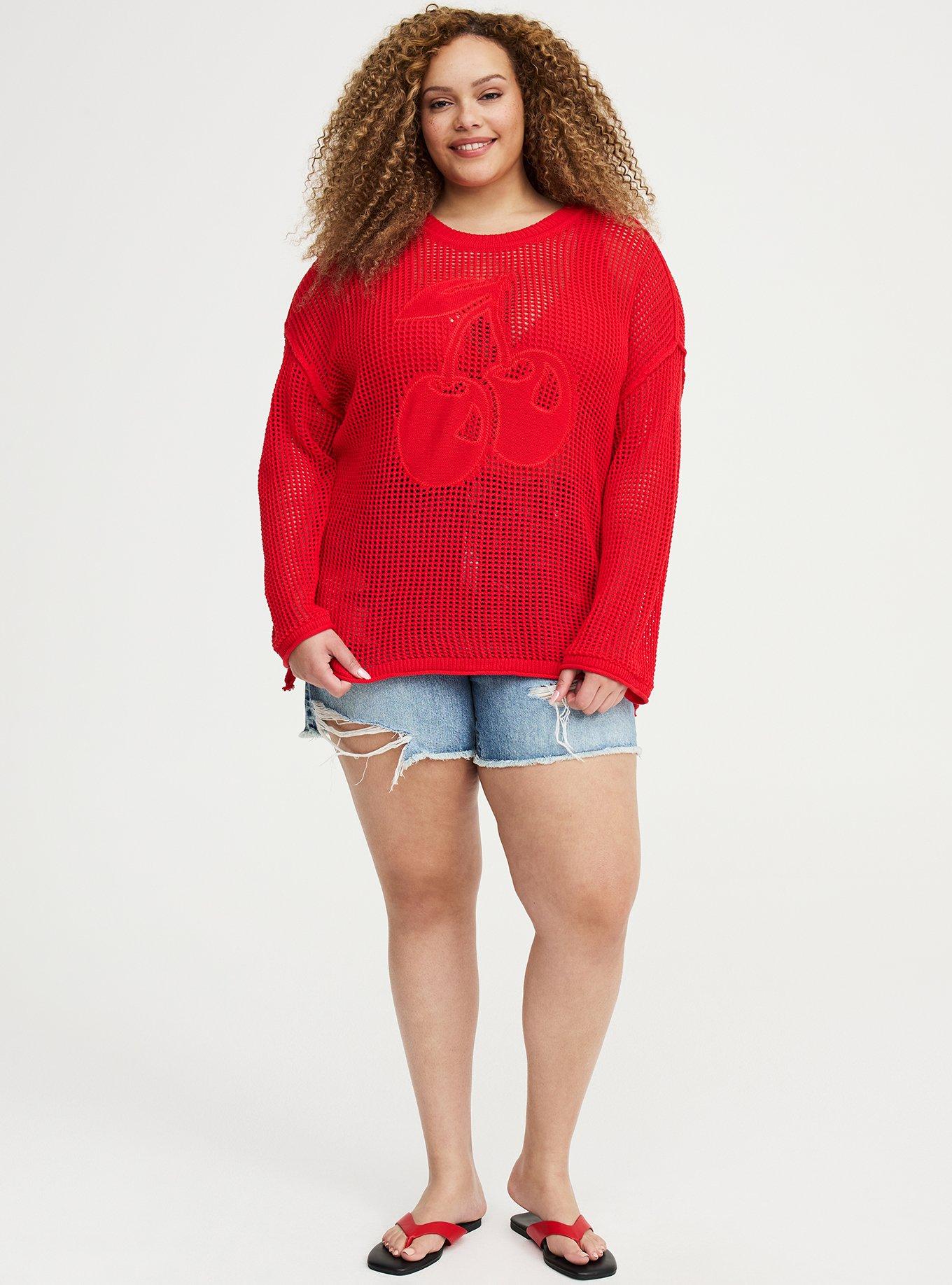 Crew Neck Pullover, TWO CHERRIES ADRENALINE RUSH, alternate