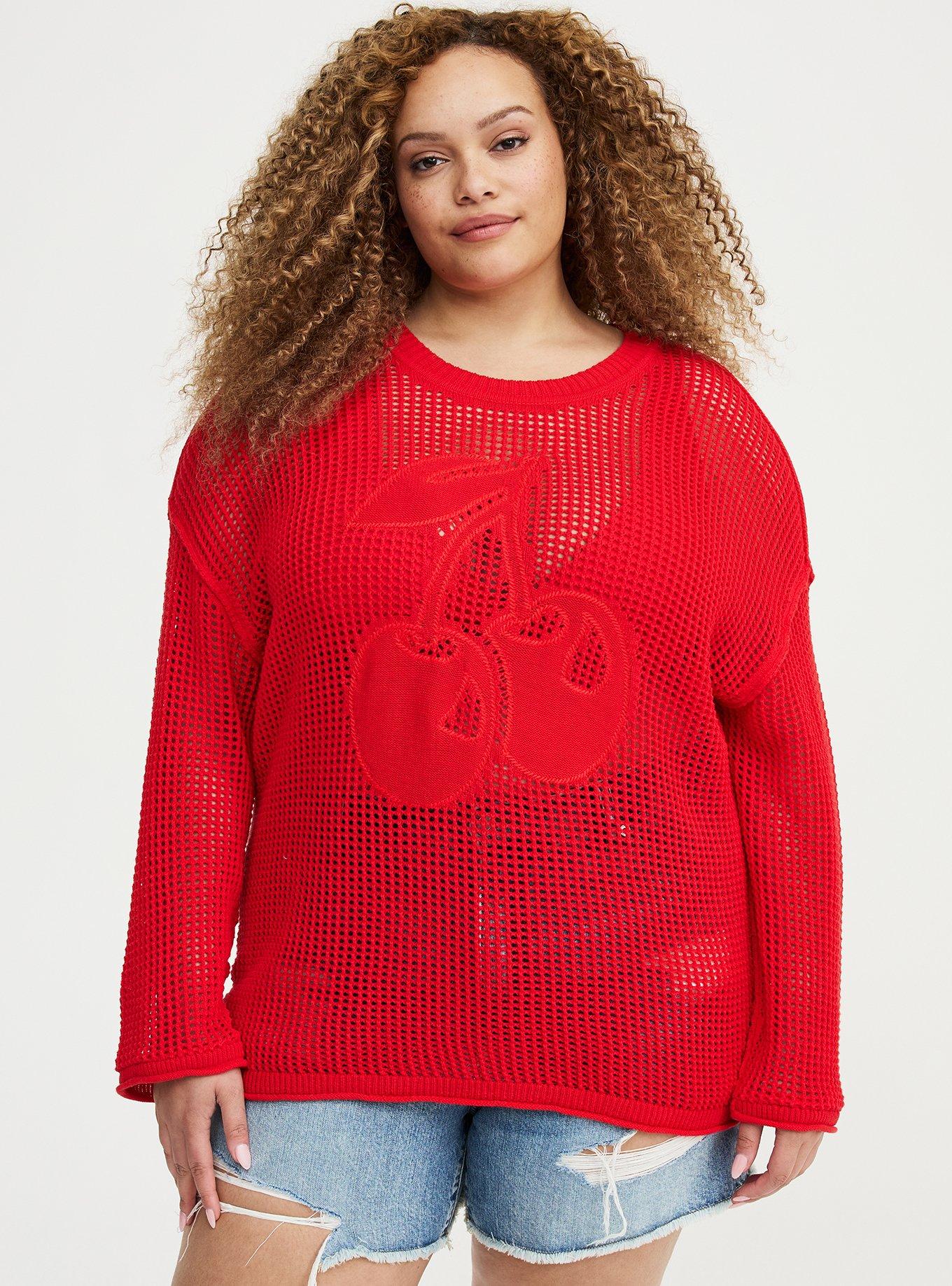 Crew Neck Pullover, TWO CHERRIES ADRENALINE RUSH, hi-res
