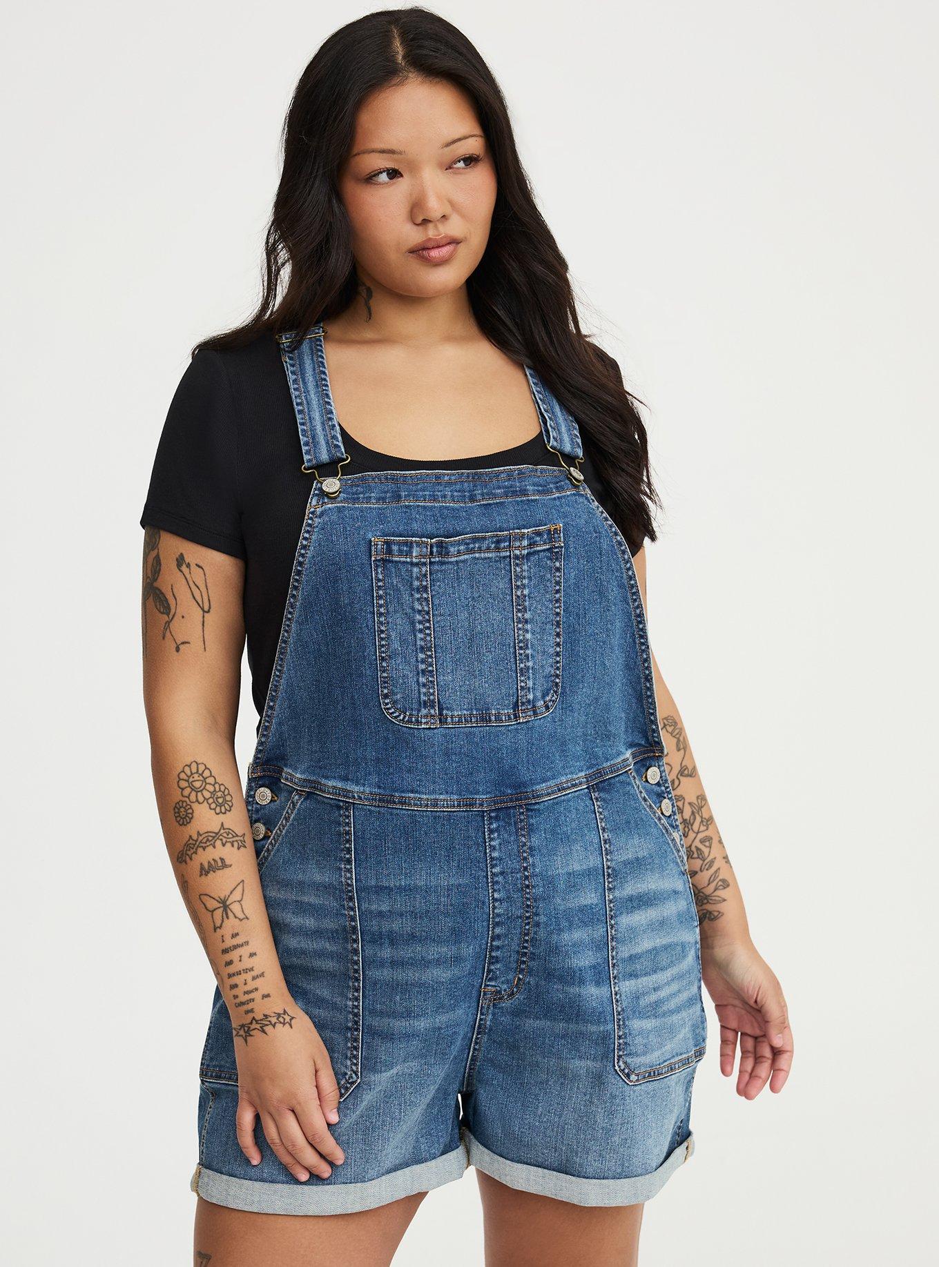 Cotton Modal Rib Scoop Tee, DEEP BLACK, alternate