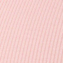Cotton Modal Rib Scoop Tee, BLOSSOM, swatch