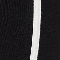 Capri Side Stripe Legging, DEEP BLACK, swatch