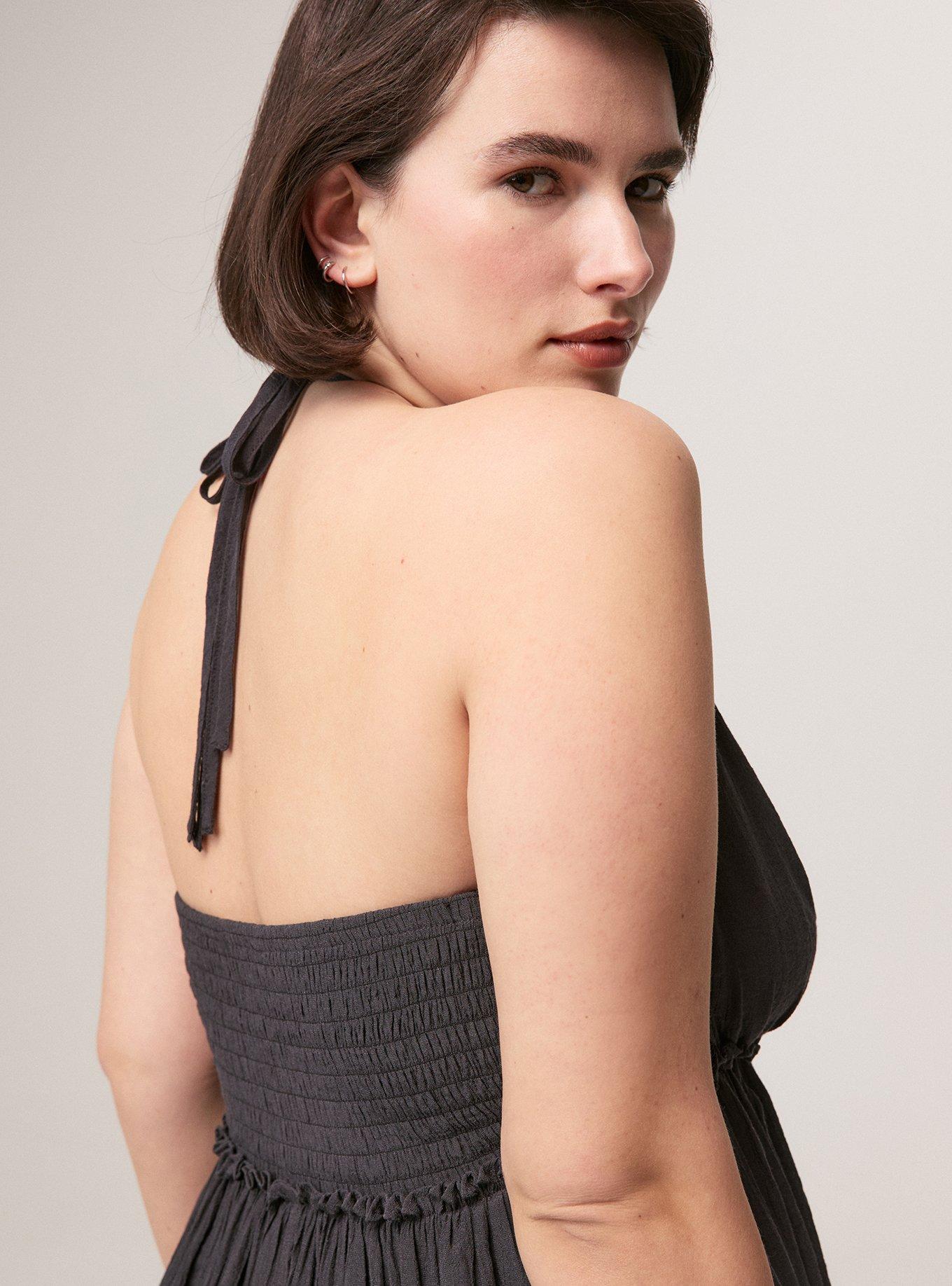 Festi Tiered Mini Dress, PHANTOM, alternate