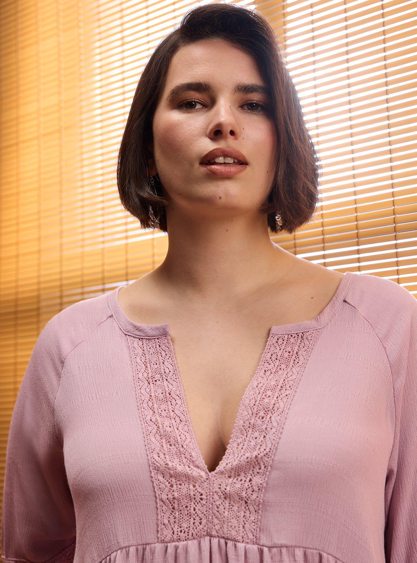 Festi Bell Sleeve Raglan Dress, MAUVE SHADOWS, alternate