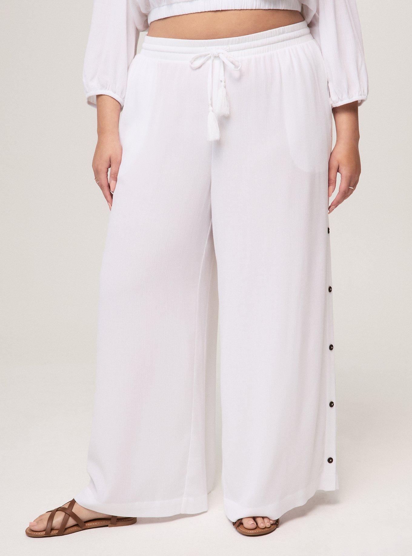 Festi Button Side Pant, BRIGHT WHITE, alternate
