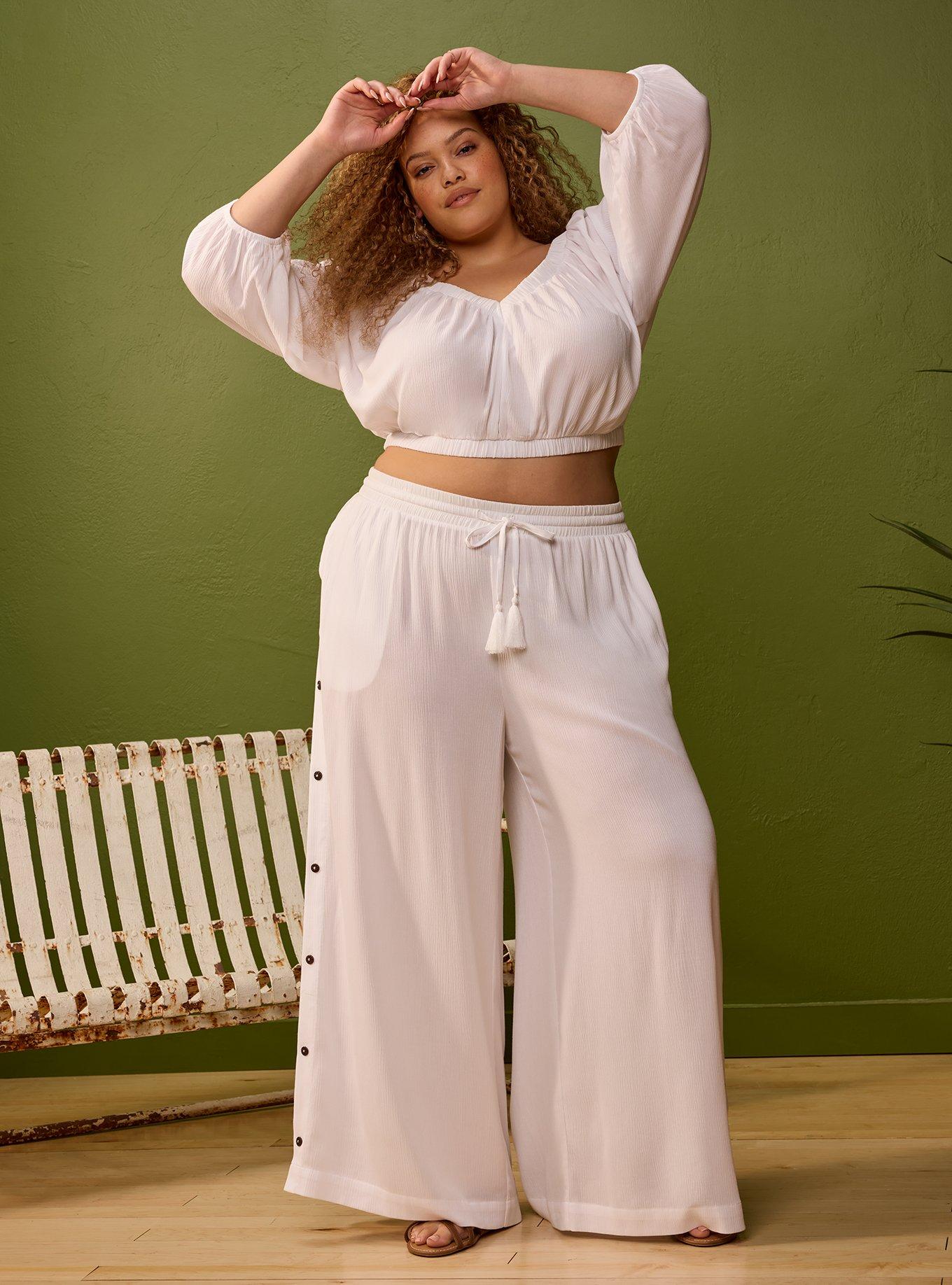 Festi Button Side Pant, BRIGHT WHITE, hi-res