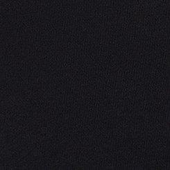 French Terry Pull-On Short, DEEP BLACK, swatch