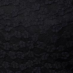 Lace Tube Top, DEEP BLACK, swatch