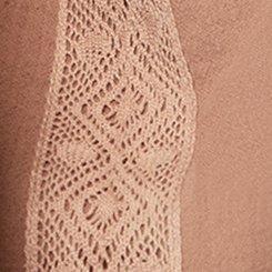 Festi Peplum Bell Sleeve Top, PORTABELLA, swatch